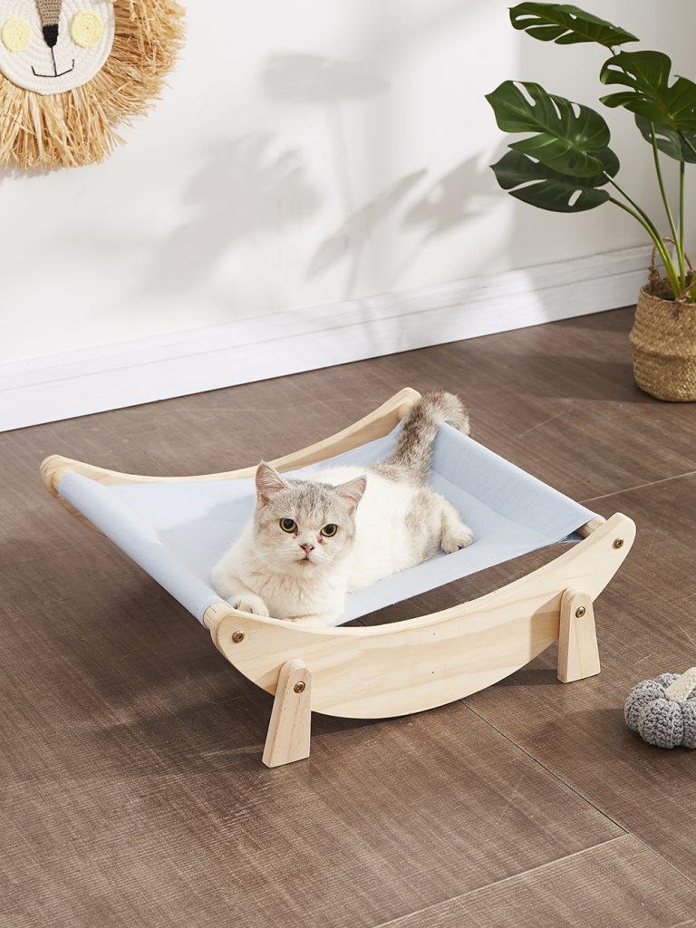 Cat bed product photography