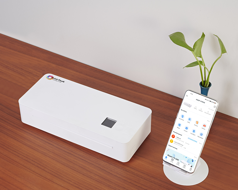 Portable printer photography